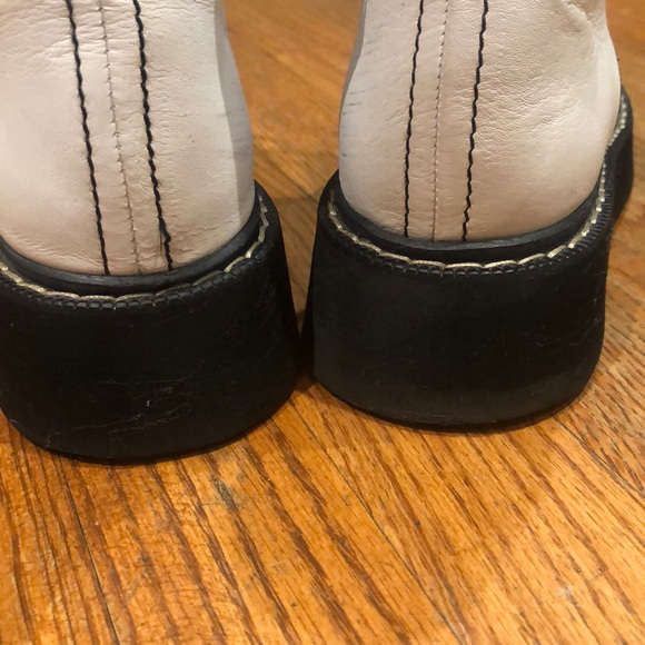 Zara White leather boots ! Bloggers must have - Picture 6 of 9